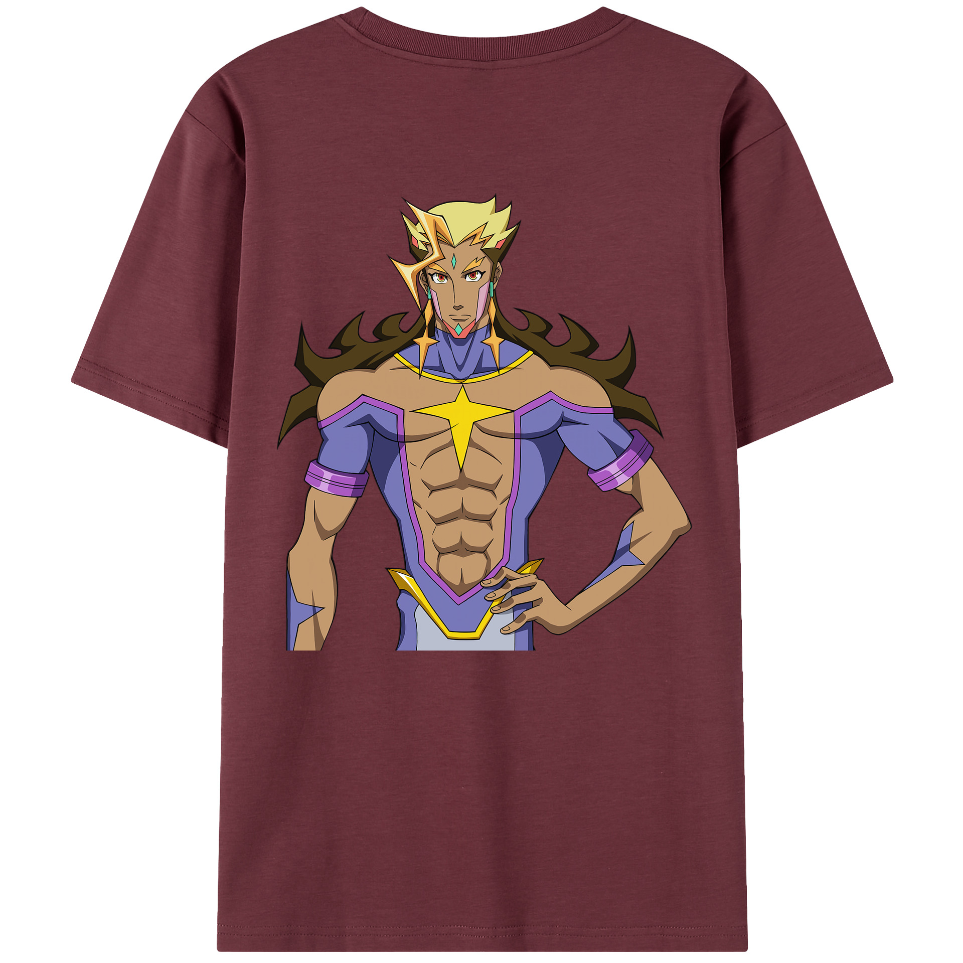 遊☆戯☆王 Yu-Gi-Oh! 綿100％半袖Tシャツ（背面プリント）
